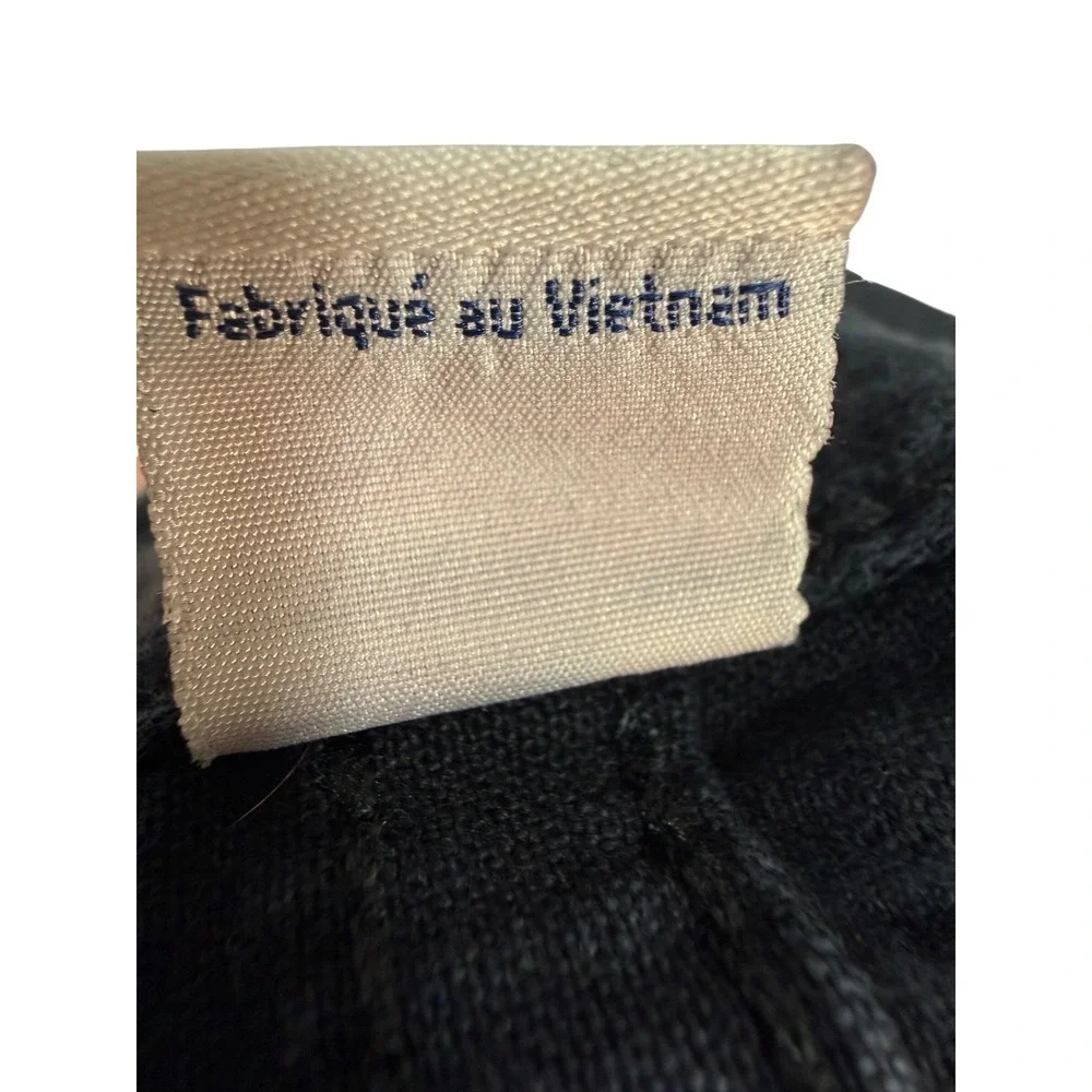 True Religion Straight Flap Black Denim Shorts Raw Hem 36 Faded Grunge Y2K Skate